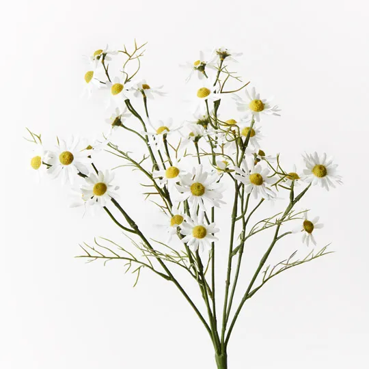 Artificial White Daisy Stem